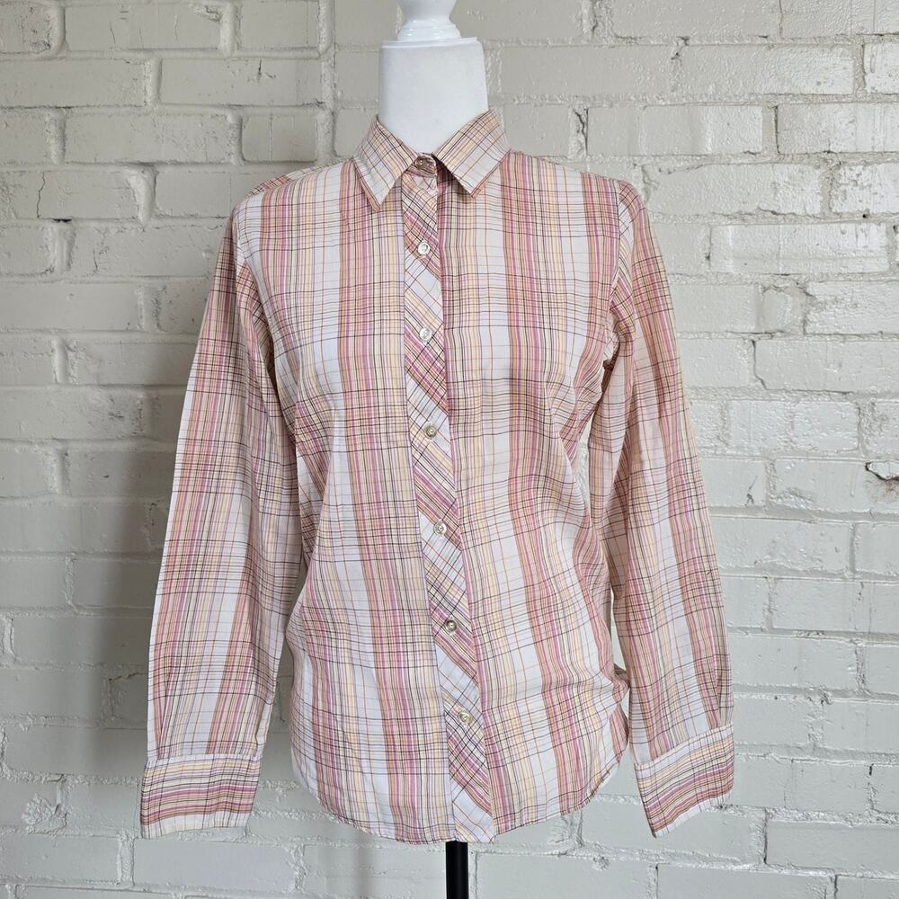 Vintage Wrangler Rainbow Tag Plaid Western Shirt ┃Coastal Cowgirl┃ Retro 70s